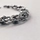 Bransoletka chainmaille ze stali chirurgicznej gothic minimal męska damska unisex