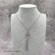Wisiorek chainmaille - fluoryt