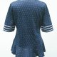 NOWA! POLKA DOT BLUZKA W GROSZKI MARINE YACHT STYLE M/L
