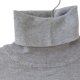Szary golf vintage wiskoza sweter z golfem Dunnes