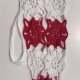 Biało-Czerwona Opaska Szydełkowa Polska Patriotyczna 11 Listopada Handmade rozmiar L