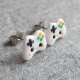 Kolczyki Joysticki Kawaii Kontrolery do Gry