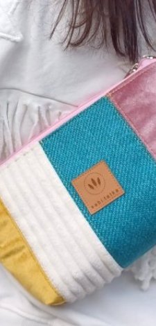 Patchworkowa torebko nerka Key Wes