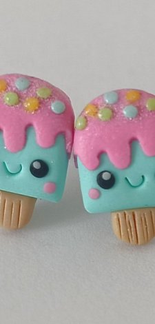 Kolczyki Lody na patyku