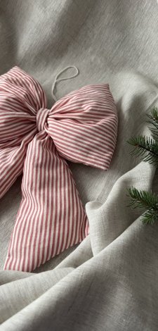 Świąteczna kokarda/ dekoracja