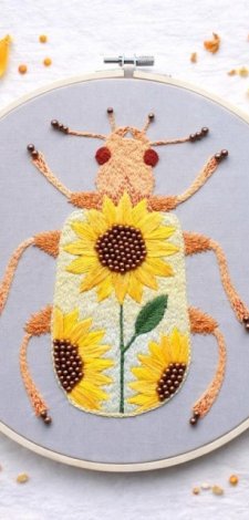 Chrząszcz ze Słonecznego Ogrodu.