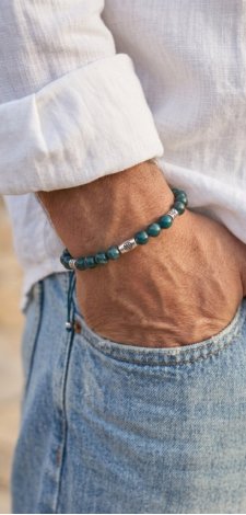 Bransoletka Regulowana, Apatyt, Unisex