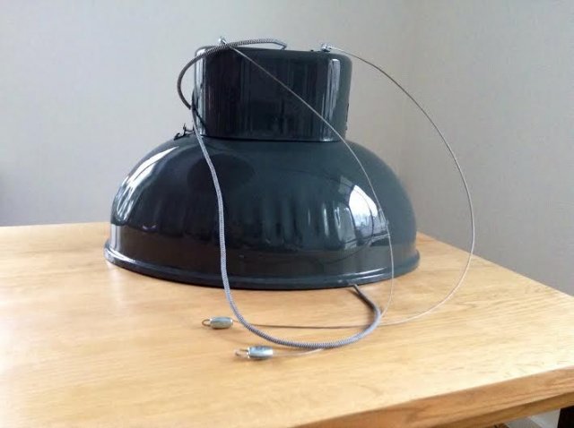 Lampa,lampy industrialne, loft kolor szary