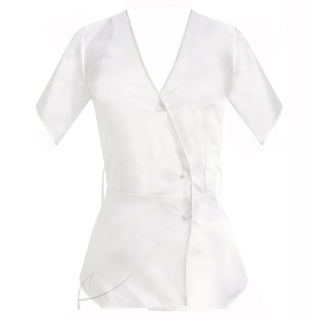White Asymmetric Tunic
