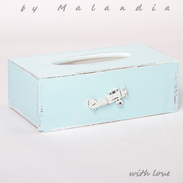 Chustecznik z samolotem