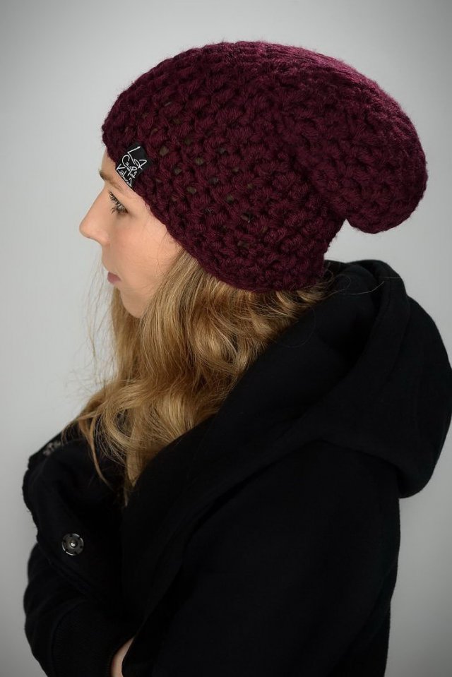 Czapka Mono 02 - BORDOWA