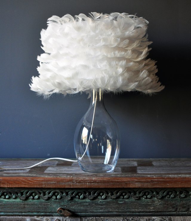 Lampka stołowa ANGEL podstawa + abażur mała