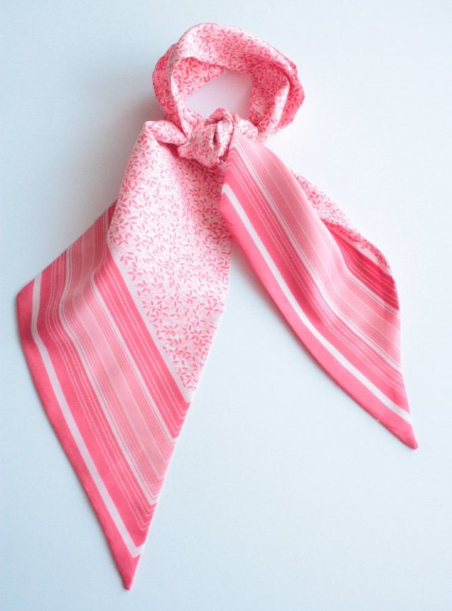 Jedwabny podwójny szal