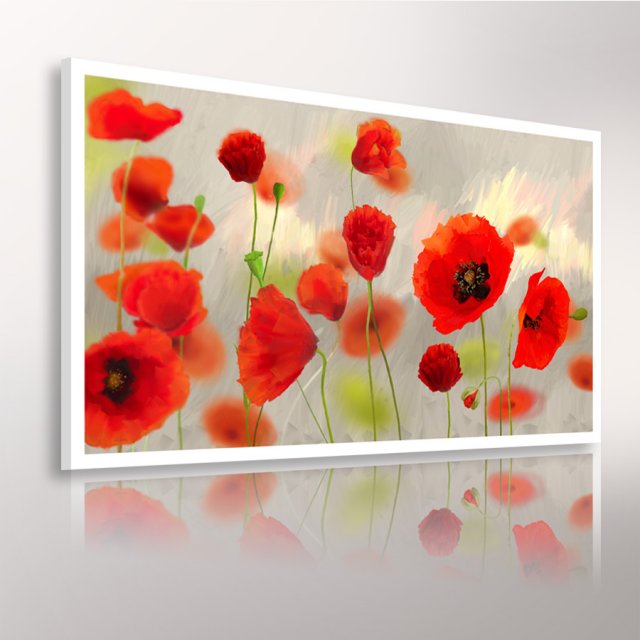 OBRAZ NA PŁÓTNIE 120x70cm KWIATY 03-13