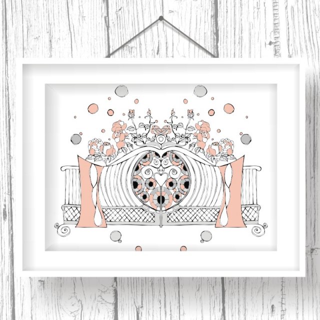 Brama do Ogrodu... art print