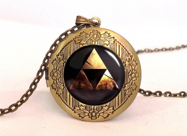 Triforce - sekretnik z łańcuszkiem - Egginegg