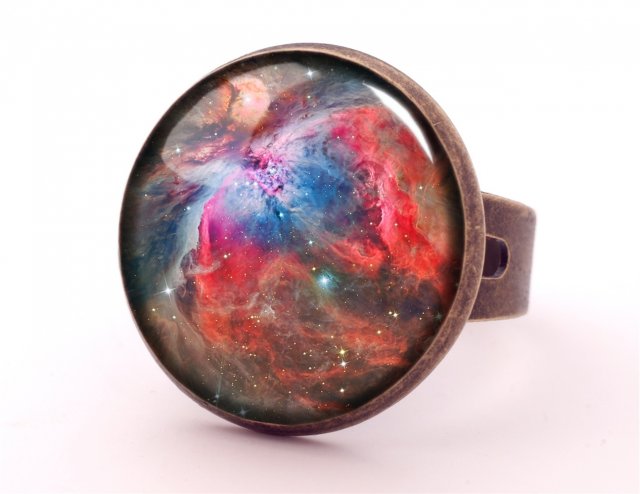 Orion Nebula -  pierścionek regulowany - Egginegg