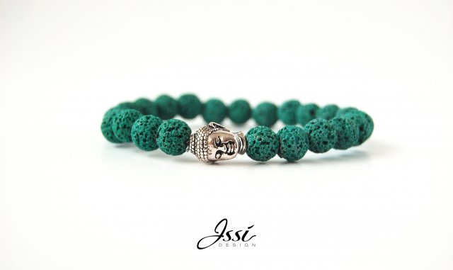 GREEN LAVA BUDDHA