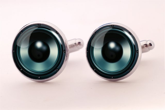 Głośniki -  spinki do mankietów - Egginegg