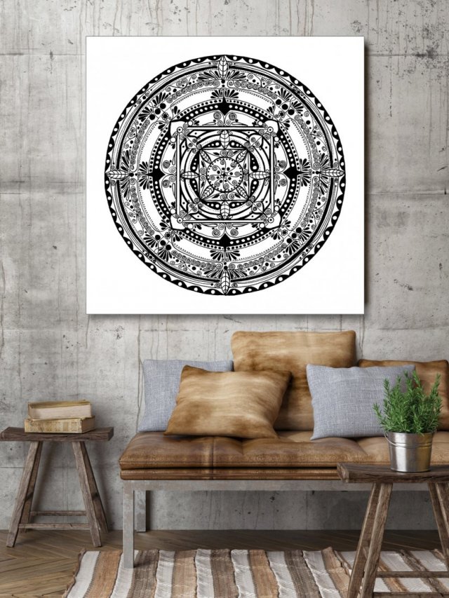 Mandala 30x30cm
