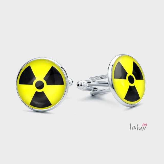 Spinki do mankietów RADIOACTIVE