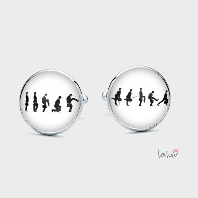 Spinki do mankietów SILLY WALK