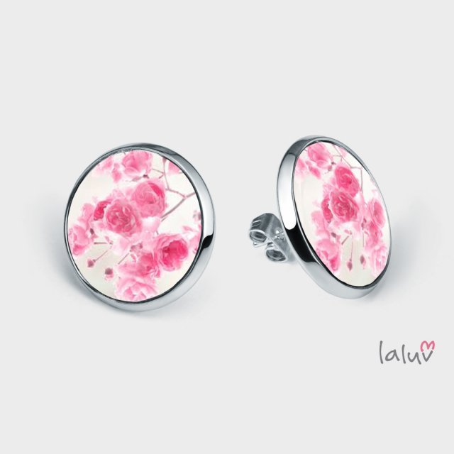 Kolczyki sztyfty ROMANTIC