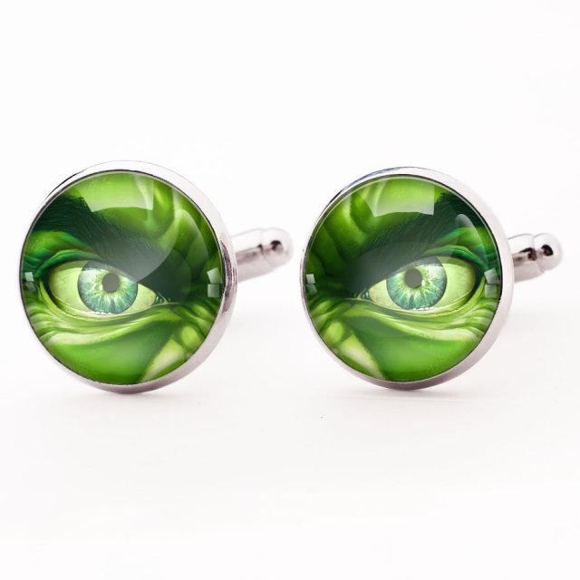 Hulk 0308 - spinki do mankietów - Egginegg