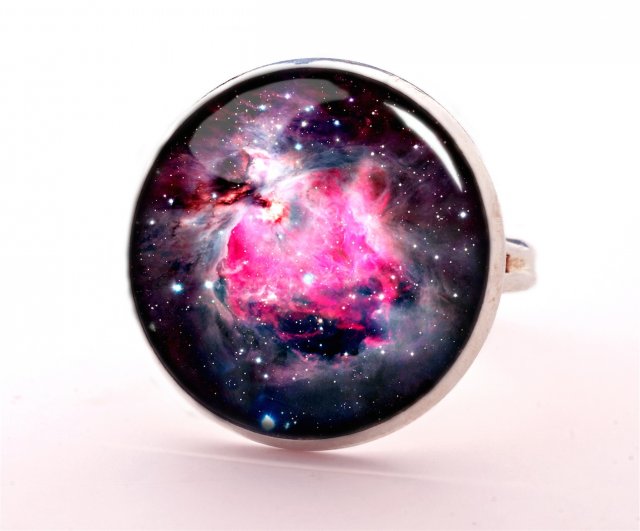 Nebula 0180 -  pierścionek regulowany - Egginegg