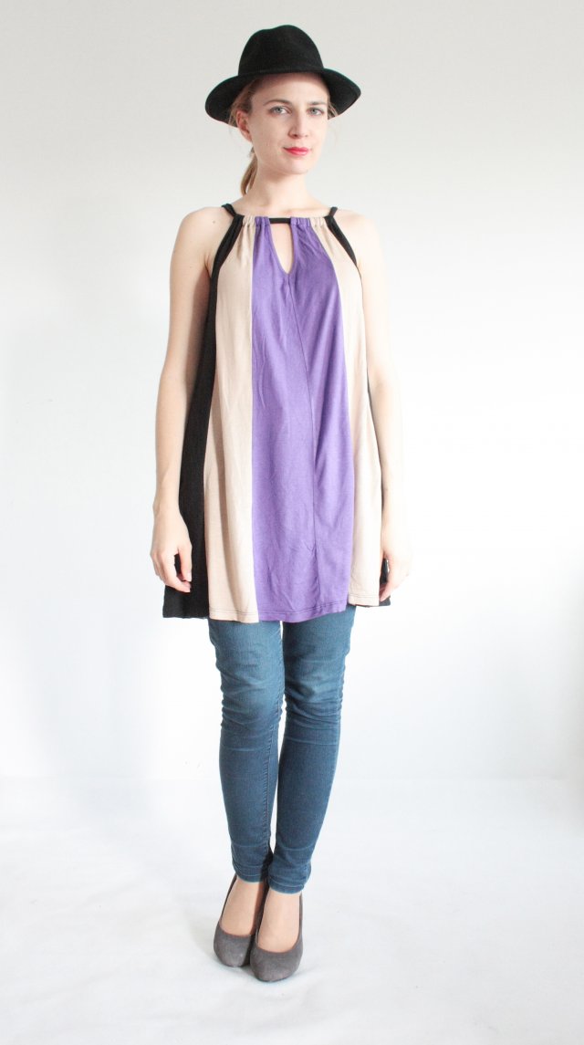 Tunika FRIENDTEX sukienka wiskoza