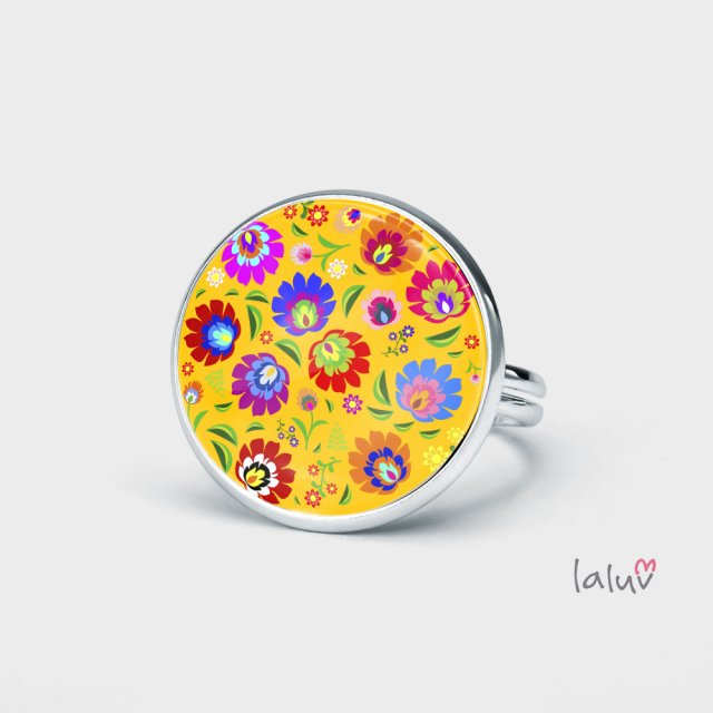 Pierścionek SŁOWIAŃSKIE SŁONECZNE