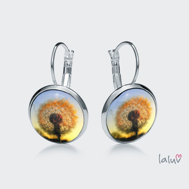 Kolczyki wiszące DMUCHAWIEC