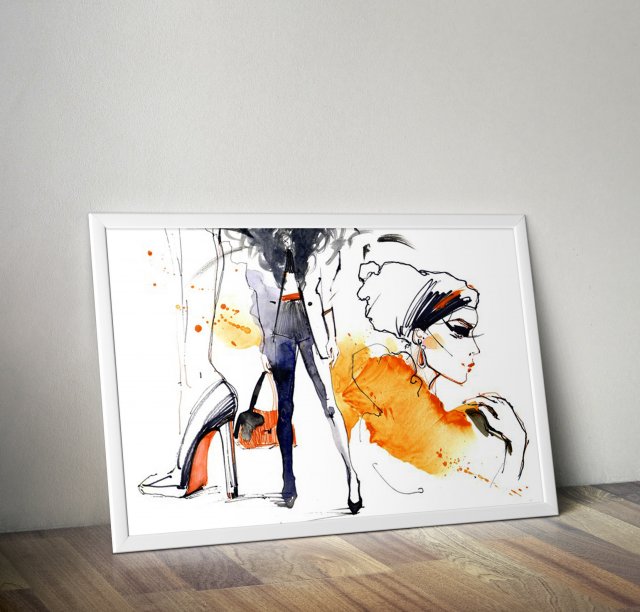 Plakat Modna kobieta PROMOCJA