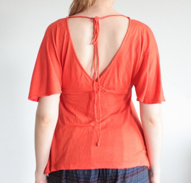 Bluzka vintage Oryginalny fason VILA