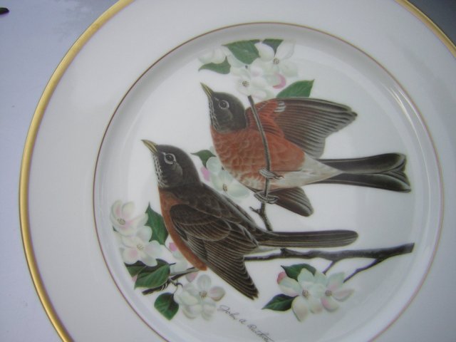 hutschenreuther duży  26,5 cm kolekcjonerski użytkowy  talerz porcelanowy