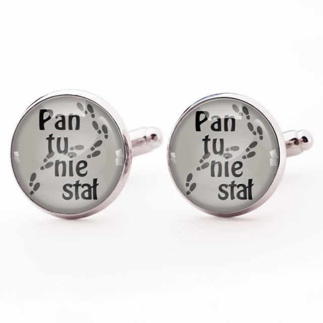 Pan tu nie stał 0829 -  spinki do mankietów - Egginegg