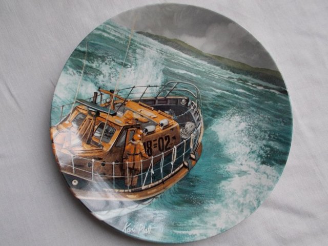 heroes of the sea by Kain Platt kolekcjonerski talerz porcelanowy    Limited Edition