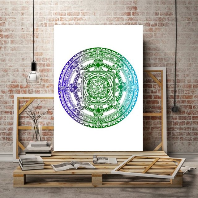 Mandala 50x70cm