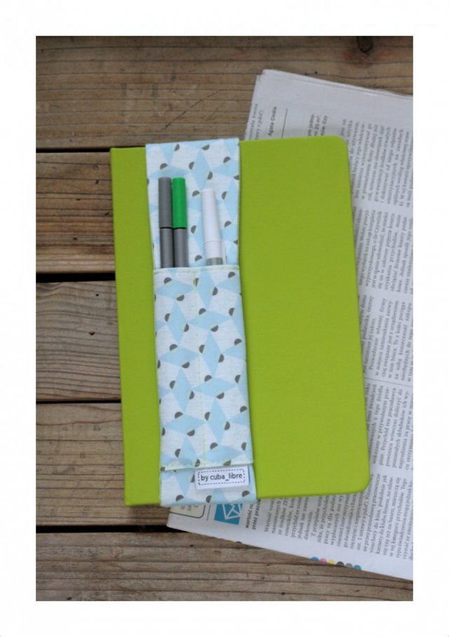Piórnik na notes, kalendarz - Kwadraty