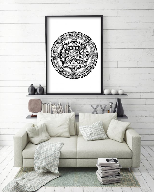 Mandala A4