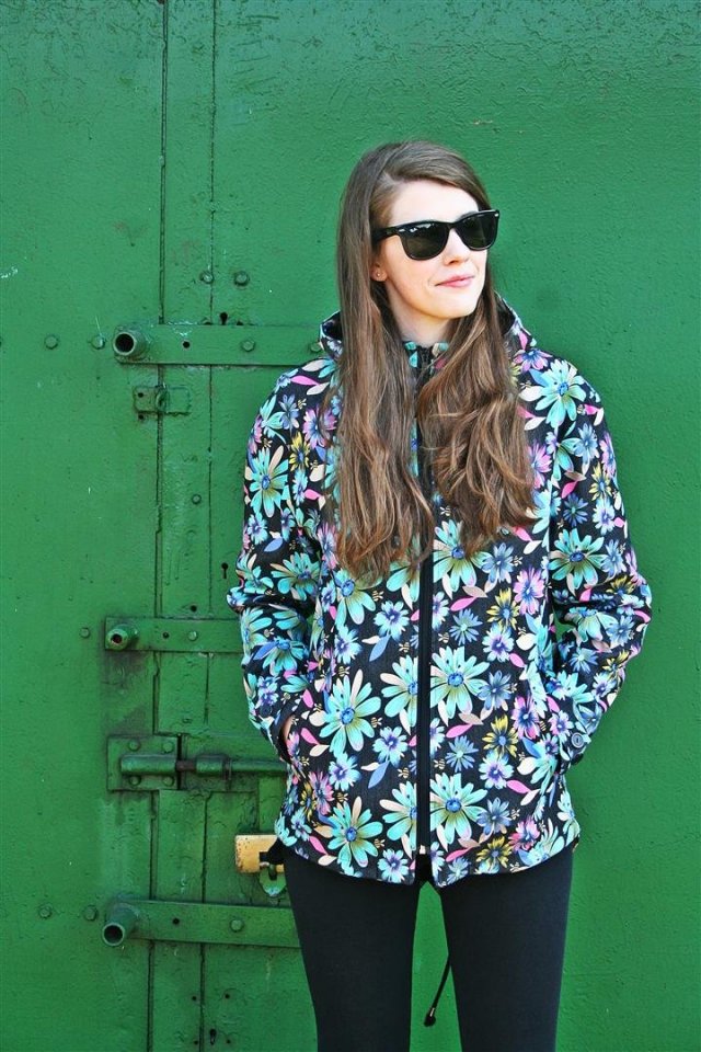 KURTKA FLOWER TAIL JACKET UNISEX