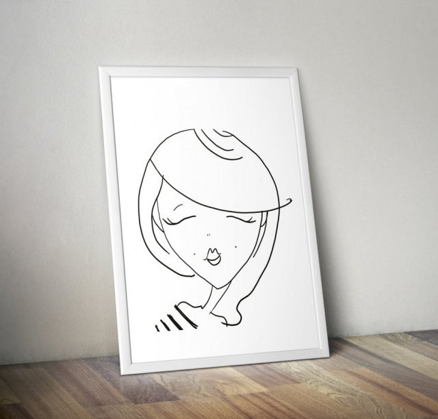 Plakat Lady PROMOCJA