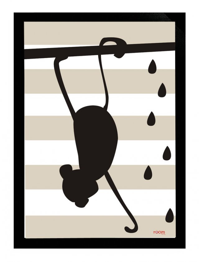 PLAKAT MAŁPA
