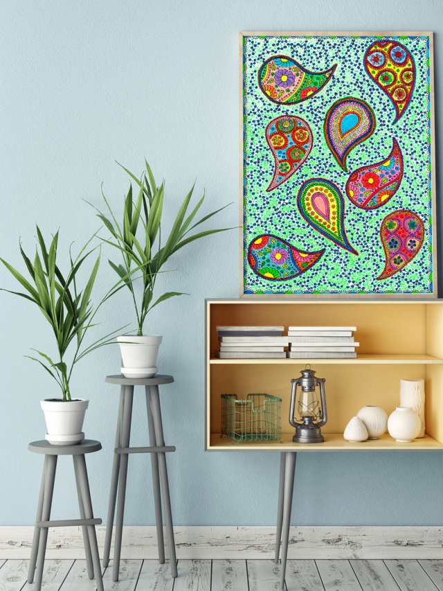 Paisley 50x70cm