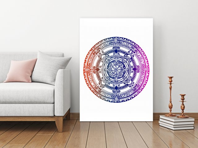 Mandala 50x70cm