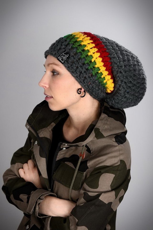 Czapka DreadLove Rasta 02