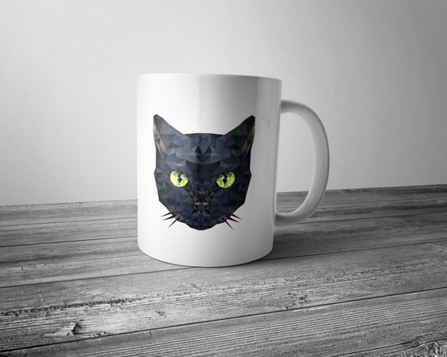 Kubek Black Cat