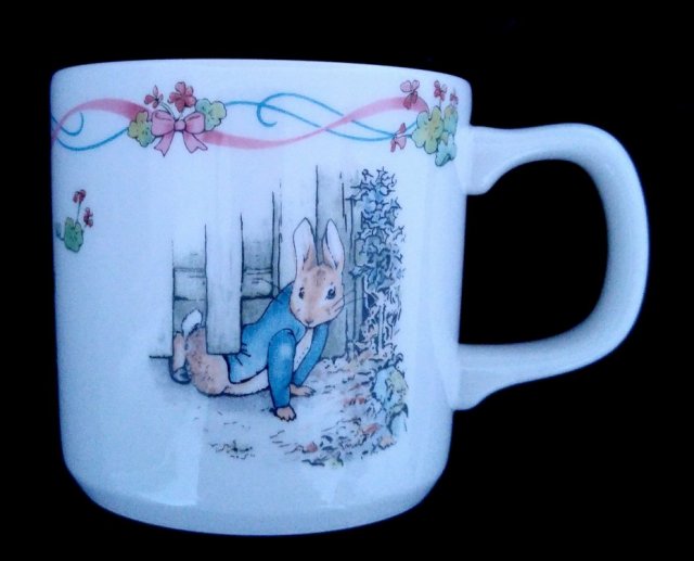 ❀ڿڰۣ❀ WEDGWOOD ❀ڿڰۣ❀ Peter Rabbit ❀ڿڰۣ❀ RZADKOŚĆ ❀ڿڰۣ❀ Nowy porcelanowy kubek #9