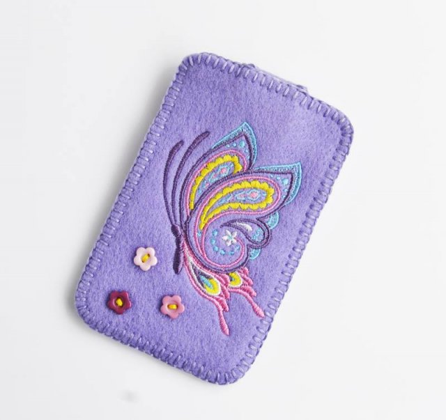 Motylek etui na telefon