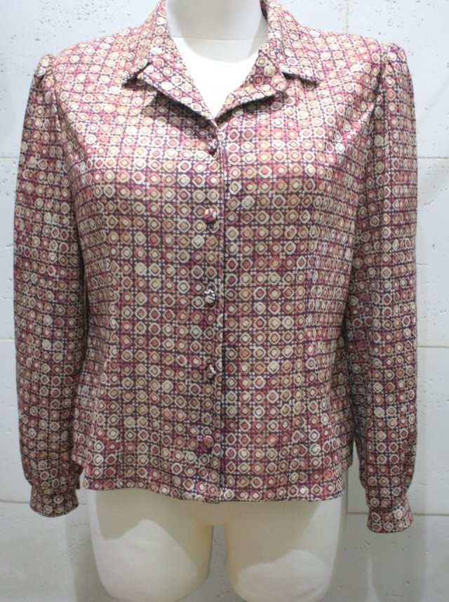 Patterned vintage  blouse